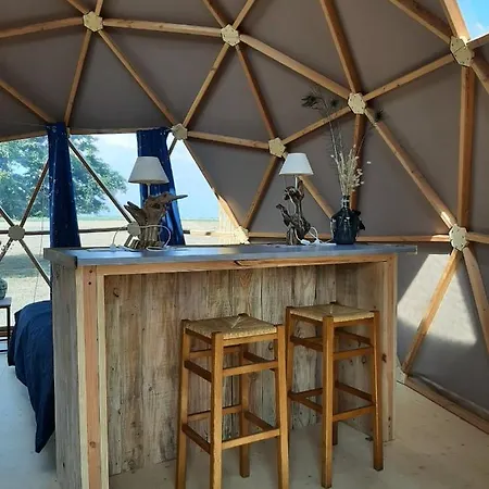 A L'aube Des Sens Luxury tent Bailly-le-Franc